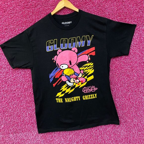 Gloomy The Naughty Grizzly T-Shirt Large - Picture 3 of 4